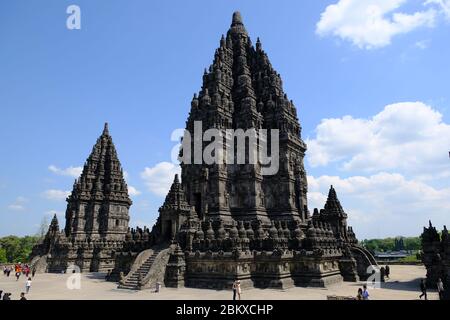 Yogyakarta Indonesia - Prambanan Temple Complex Stockfoto