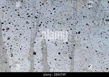 Beton, Putz, Hinterbau. Natürliche Grunge-Textur. Stockfoto