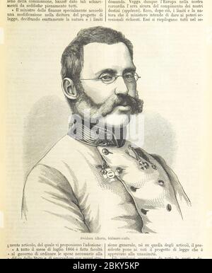 Bild aufgenommen von Seite 43 von 'Album della guerra del 1866' (11090172246). Stockfoto