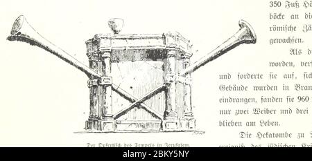 Bild aufgenommen von Seite 94 von 'Pilgerritt. Bilder aus Palästina und Syrien ... Mit Illustrationen von R. Mainella' (11303173476). Stockfoto