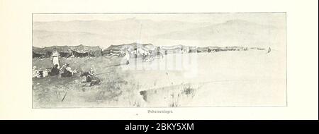 Bild aufgenommen von Seite 185 von 'Pilgerritt. Bilder aus Palästina und Syrien ... Mit Illustrationen von R. Mainella' (11302597795). Stockfoto