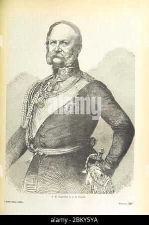 Bild aufgenommen von Seite 159 von 'Album della guerra del 1866' (11089747856). Stockfoto