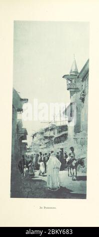 Bild aufgenommen von Seite 291 von 'Pilgerritt. Bilder aus Palästina und Syrien ... Mit Illustrationen von R. Mainella' (11230500474). Stockfoto
