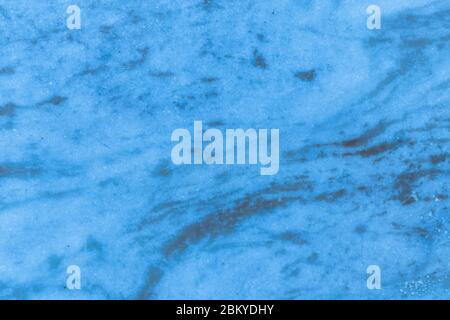 Sky blau Marmor Textur, detaillierte Struktur aus Marmor (hohe Auflösung), abstrakte Marmor Textur Hintergrund natürlich echt für Design gemustert. Stockfoto