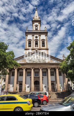 Kirche Nossa Senhora da Gloria, 1872, Rio de Janeiro, Brasilien Stockfoto