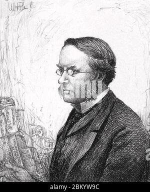 LYON PLAYFAIR (1818-1898) Britische Wissenschaftlerin und liberale Politikerin Stockfoto