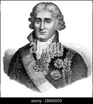 Jean Jacques Régis de Cambacérès, Herzog von Parma, 18. Oktober 1753 - 8. März 1824, war französischer Jurist und Staatsmann / Jean-Jacques Régis de Cambacérès, Herzog von Parma, 18. Oktober 1753 - 8. März 1824, war ein französischer Jurist und Staatsmann, historisch, historisch, digital verbesserte Reproduktion eines Originals aus dem 19. Jahrhundert / Digitale Reproduktion einer Originalvorlage aus dem 19. Jahrhundert, Stockfoto