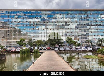 Moderne Architektur, Brasilia, Brasilien Stockfoto