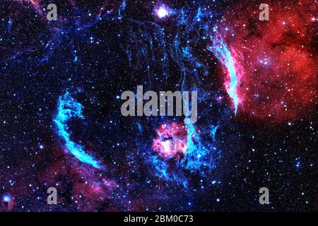 Galaxy im Weltraum. Schönsten science fiction Wallpaper. Elemente dieses Bild von der NASA eingerichtet Stockfoto