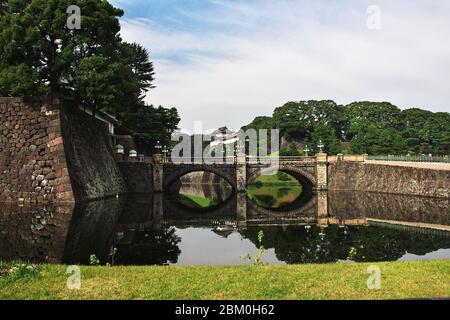 Der Imperator Palast, Tokio, Japan Stockfoto