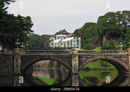 Der Imperator Palast, Tokio, Japan Stockfoto