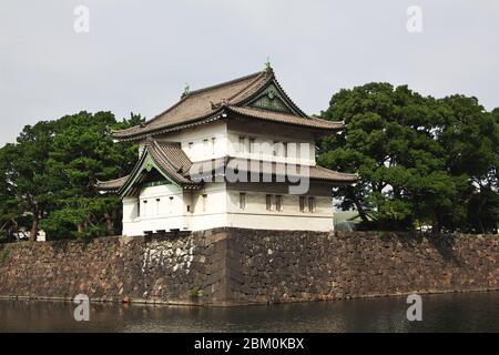 Der Imperator Palast, Tokio, Japan Stockfoto