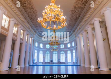 Tauride Palast, Tavrichesky Palast Innenraum, 1789, Sankt Petersburg, Russland Stockfoto