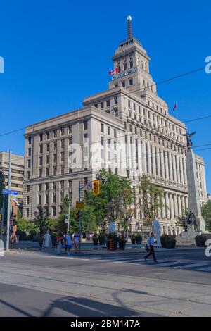 Canada Life Building, 1931, Toronto, Ontario, Kanada Stockfoto