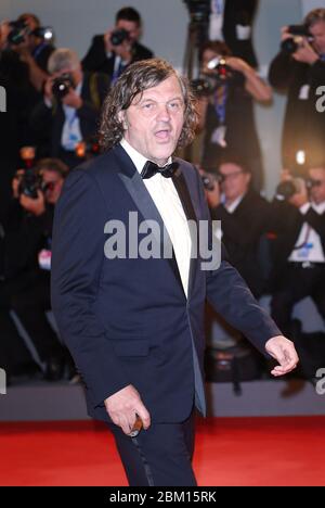 Venedig, Italien. September 2016. Emir Kusturica nimmt an der Premiere des Films "auf der Milchstraße" während des 73. Filmfestivals in Venedig Teil. Stockfoto