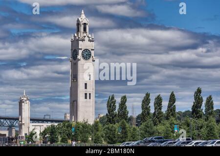 Tour de l'Horloge, 1922, Montreal, Quebec, Kanada Stockfoto