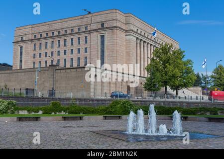 Eduskunta, parlamentsgebäude, 1931, Helsinki, Finnland Stockfoto