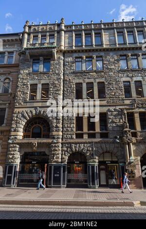 Pohjola Versicherungsgebäude, 1901, Helsinki, Finnland Stockfoto