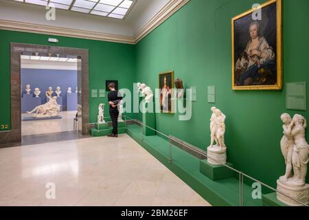 Kunstsammlungen in der Königlichen Akademie der Schönen Künste San Fernando, Madrid, Spanien, Stockfoto