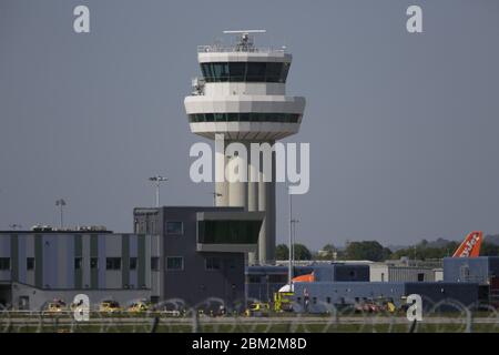 Gatwick, Großbritannien. Mai 2020. Virgin Atlantic hat angekündigt, mehr als 3000 Arbeitsplätze in Großbritannien zu kürzen. Und wahrscheinlich, um seinen Betrieb am Flughafen Gatwick zu beenden. Virgin beschuldigt die verheerenden Auswirkungen der Pandemie. Es ist ein weiterer schwerer Schlag für Gatwick, der zweitgrößte Flughafen in Großbritannien, kurz nachdem die British Airways sagte, es konnte nicht ausschließen, dass ihre Schließung dort als gut. Stockfoto