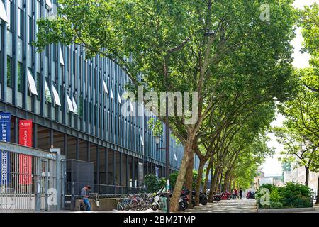 Jussieu Campus der Universität Pierre und Marie Curie, UPMC, im 5. Arrondissement Stockfoto