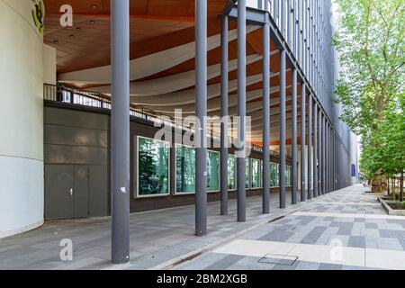 Jussieu Campus der Universität Pierre und Marie Curie, UPMC, im 5. Arrondissement Stockfoto