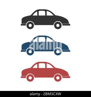 Car Icon Logo Vorlage Illustration Design. Vektor EPS 10. Stockfoto