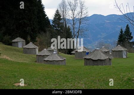 Ein Ökotourismus-Unternehmen in macka Bezirk der provinz trabzon Stockfoto