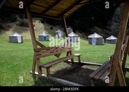 Ein Ökotourismus-Unternehmen in macka Bezirk der provinz trabzon Stockfoto