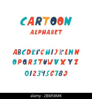 Handgezeichnete Vektorsammlung für Buchstaben. Lateinisches Alphabet in Großbuchstaben. Stock Vektor