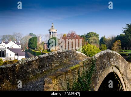 brig o doon and Burns Memorial, alloway, ayrshire Stockfoto