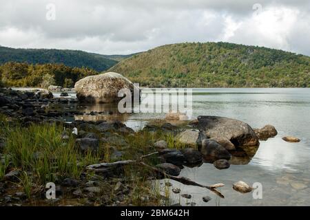 Lake Rotoiti, Nelson Lakes National Park, Neuseeland Stockfoto