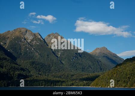 Doubtful Sounds, Fiordlands National Park, Neuseeland Stockfoto