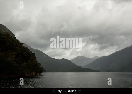 Doubtful Sounds, Fiordlands National Park, Neuseeland Stockfoto