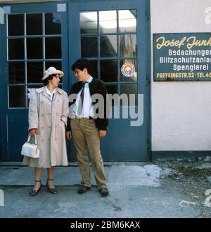 Der falsche Pass für Tibo, Deutschland 1980, Regie: Stephan Rinser, Darsteller: Johanna Baumann, Marco Kübel Stockfoto