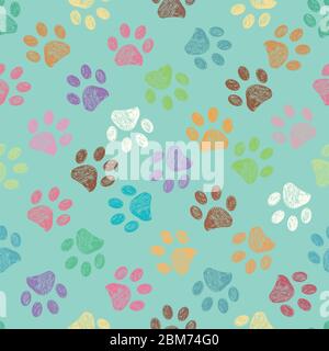 Nahtloses Muster für textiles Design. Nahtlose Doodle bunte Süßigkeiten Farben Muster Stock Vektor