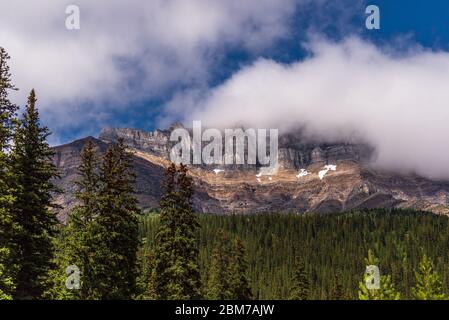 lake Morraine Sceneries, Banff National Park, Alberta, Kanada Stockfoto