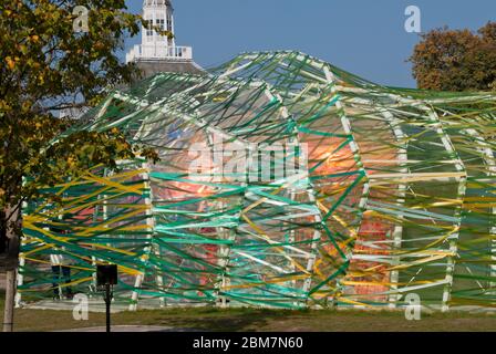 Sommerhauptpavillon Serpentine Galleries Serpentine Pavilion 2015, Kensington Gardens, London, W2 3XA von Selgascano Jose Selgas Lucia Cano Stockfoto