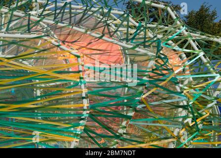 Sommerhauptpavillon Serpentine Galleries Serpentine Pavilion 2015, Kensington Gardens, London, W2 3XA von Selgascano Jose Selgas Lucia Cano Stockfoto