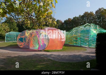 Sommerhauptpavillon Serpentine Galleries Serpentine Pavilion 2015, Kensington Gardens, London, W2 3XA von Selgascano Jose Selgas Lucia Cano Stockfoto