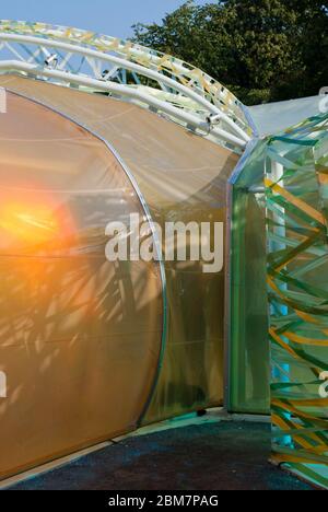 Sommerhauptpavillon Serpentine Galleries Serpentine Pavilion 2015, Kensington Gardens, London, W2 3XA von Selgascano Jose Selgas Lucia Cano Stockfoto