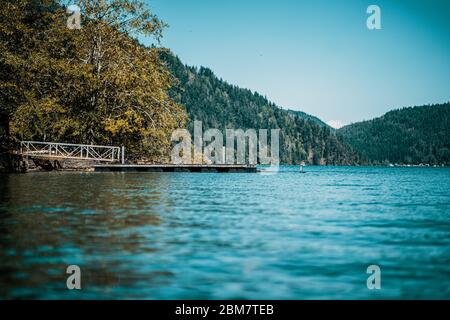 see in der Nähe von Seattle Stockfoto