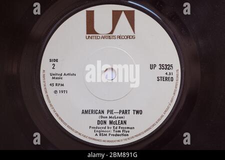 Don McLean American Pie Stockfoto