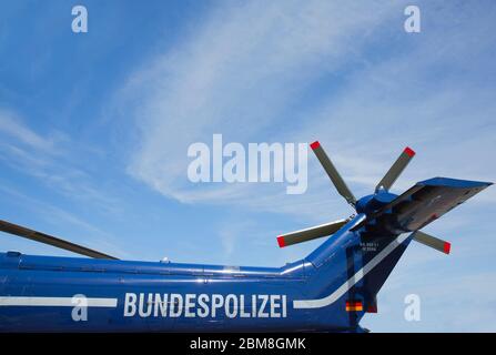 H215 Super Puma der Bundespolizei Stockfoto