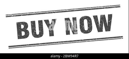 Jetzt kaufen Stempel. Jetzt kaufen Etikett. Quadratisches Grunge Zeichen Stock Vektor
