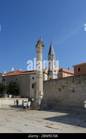 Kirche des heiligen Elias in Zadar, Kroatien. Stockfoto