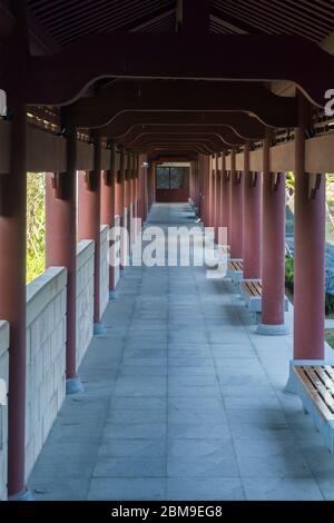 Chinesisches altes Haus Stockfoto