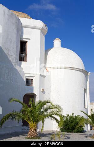 Die Kirche Santa Cruz (alte Kathedrale), Cádiz, Andalusien, Spanien, Europa Stockfoto