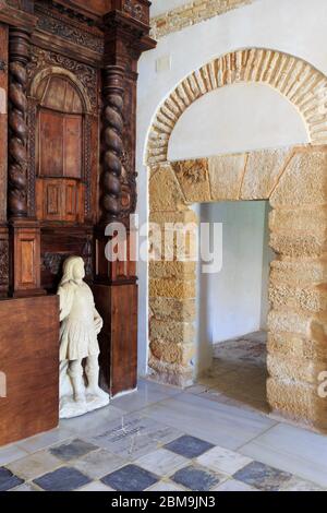 Kapelle in Santa Catalina Castle, Altstadt, Cadiz, Andalusien, Spanien, Europa Stockfoto