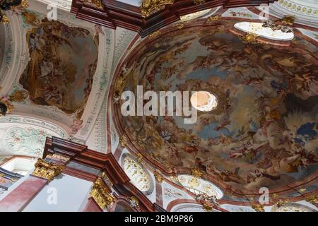 Altenburg: Kloster Altenburg, in Waldviertel, Niederösterreich, Niederösterreich, Österreich Stockfoto